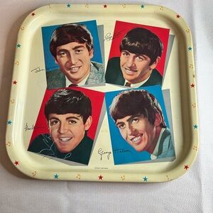 1964 The Beatles Metal Tray